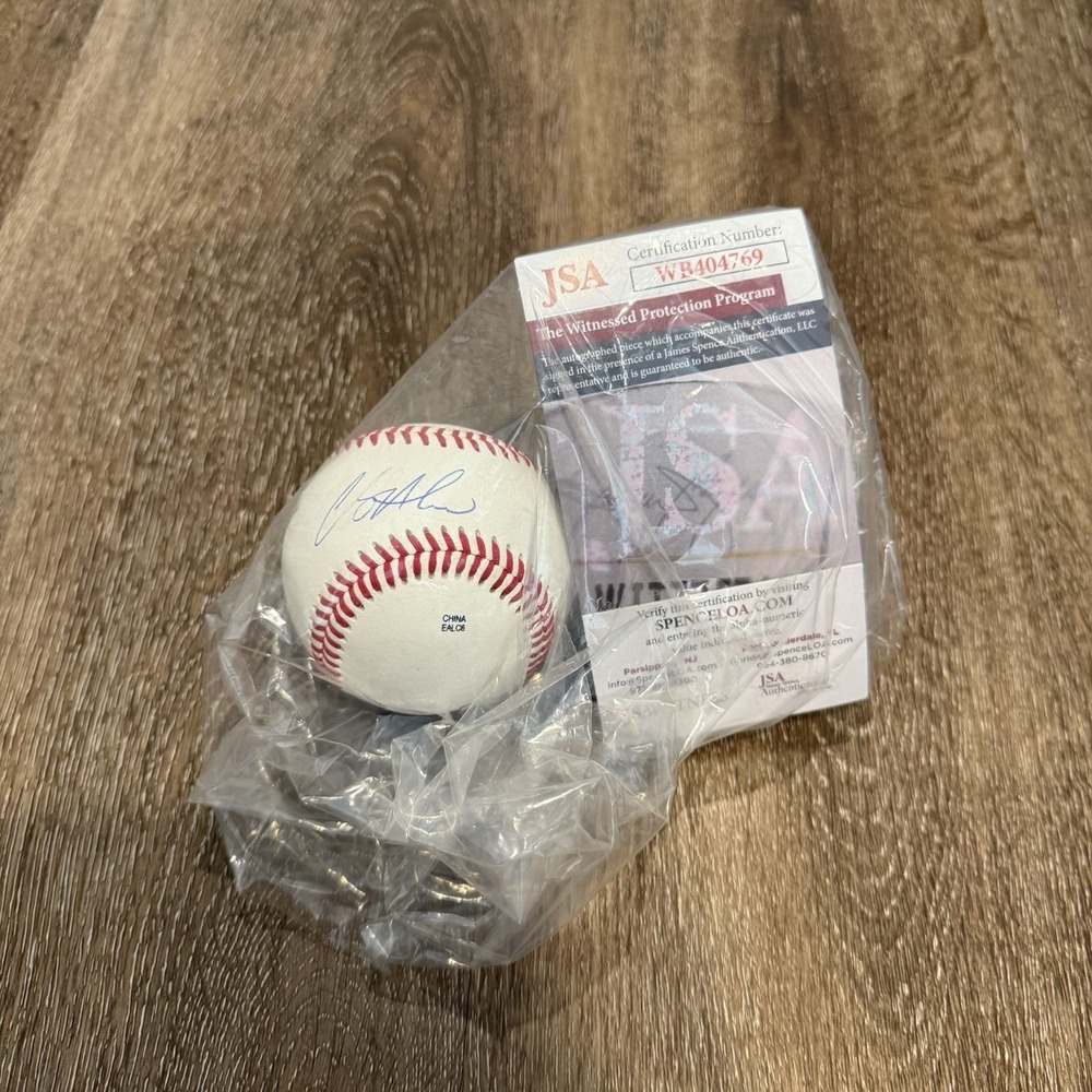 Clay Holmes Signed Autograph Baseball JSA COA MLB NY New York Yankees Mets